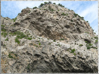 Hbsche Steinformationen an der Nordkste Mallorcas