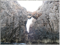 Hbsche Steinformationen an der Nordkste Mallorcas